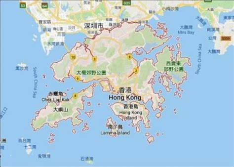 香港西南方地區